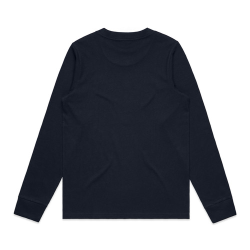NAVY - BACK wo's-dice-l/s-tee-navy-back